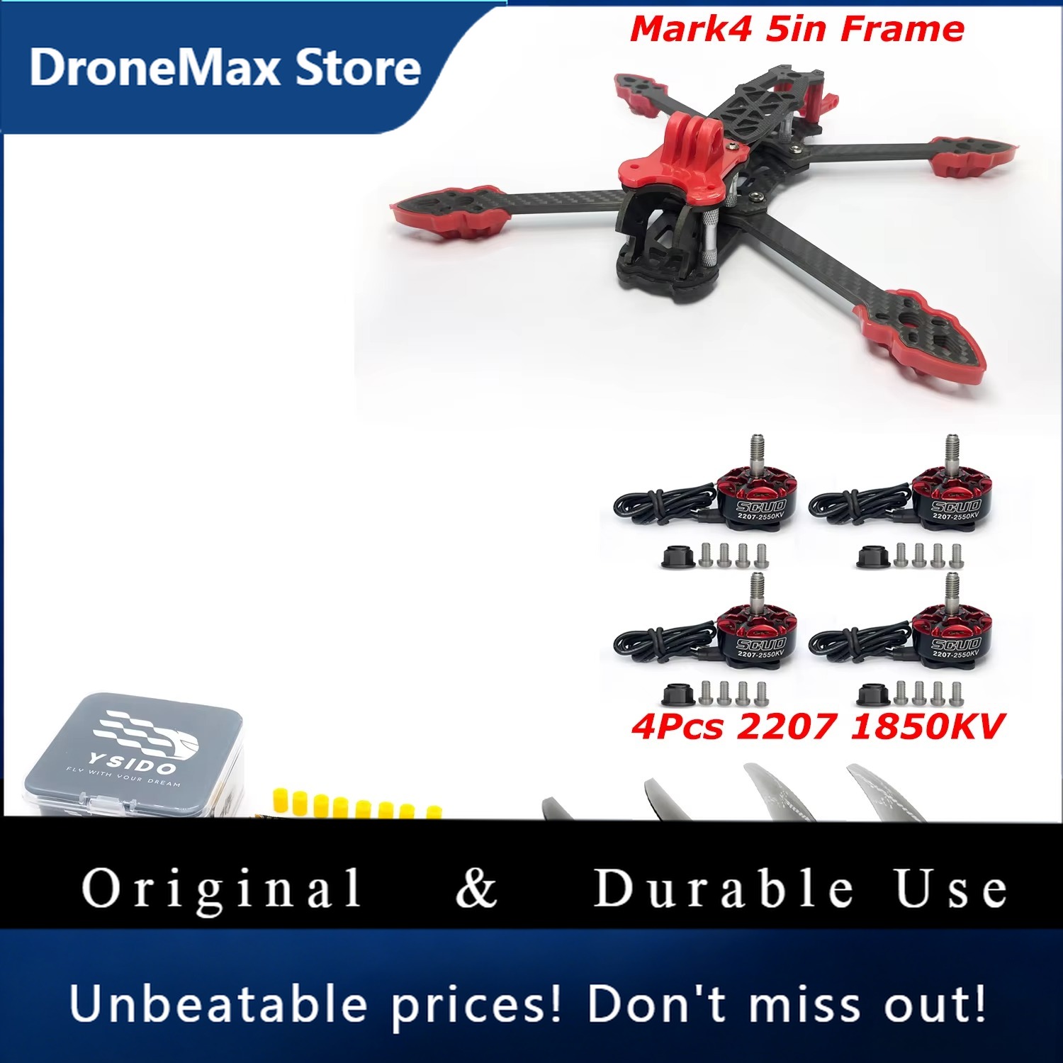DroMaRC FPV Racing Drone 225mm - Drone Kit Racing ulasan dan harga