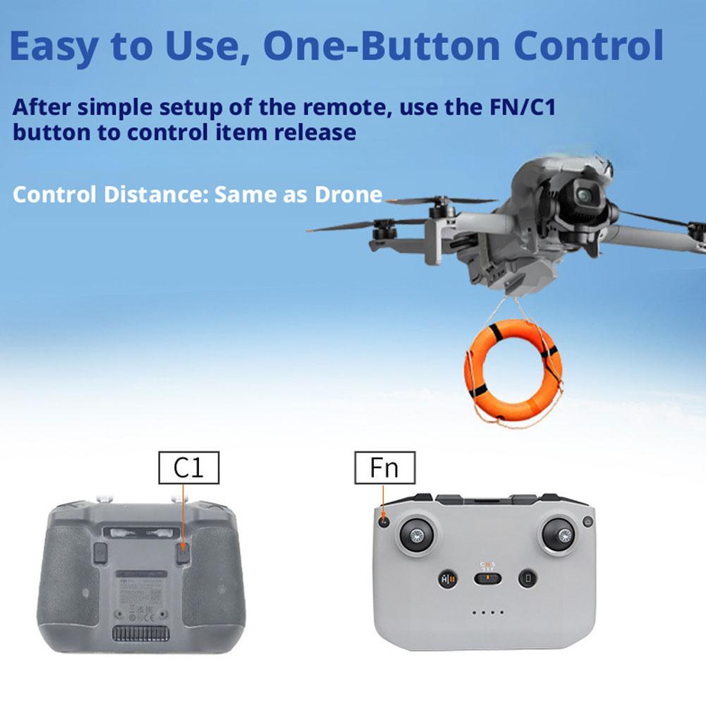 Lightweight Drone Airdrop Syst - Dji Drone Mini 4 Pro ulasan dan harga