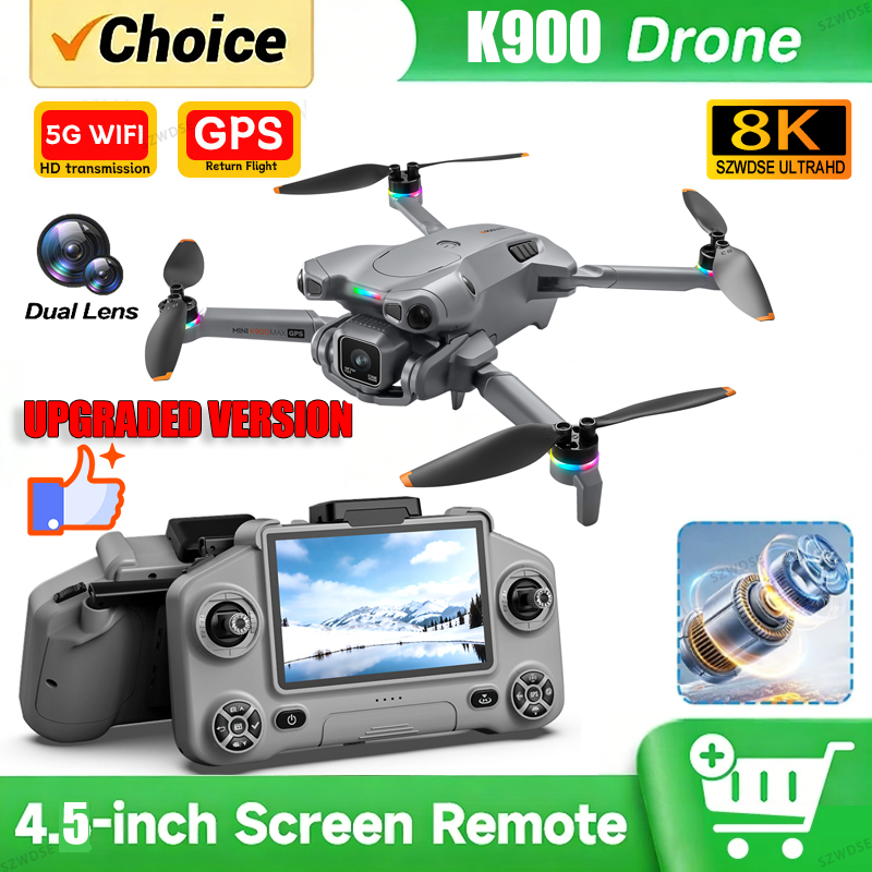 New K900 MAX GPS Drone with 4K - Drone Kit With Camera ulasan dan harga