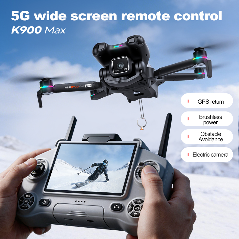 New K900 MAX GPS Drone with 4K - Drone Kit With Camera ulasan dan harga
